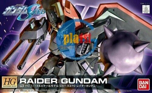 Brand New Unopen BANDAI HG 1/144 Gundam Seed R10 GAT-X370 RAIDER GUNDAM