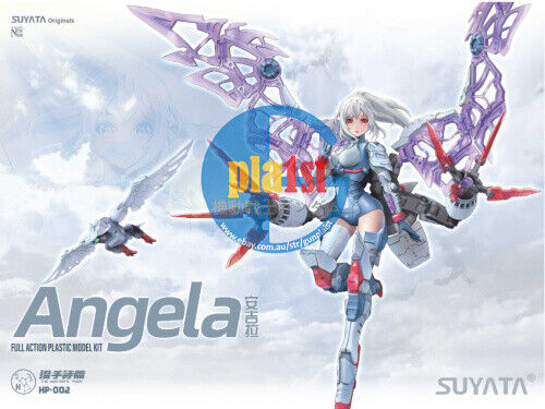 Brand New SUYATA HP-002 1/12 THE HUNTER’S POEM CYBER ANGEL ANGELA Plastic Model