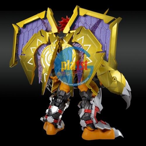 Brand New P-BANDAI Digimon Amplified WarGreymon [Special Titanium Coating]