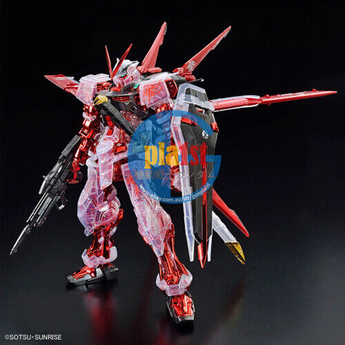 NEW BANDAI MG 1/100 Gundam Astray Red Frame Flight Unit (Plating Frame/Clear)