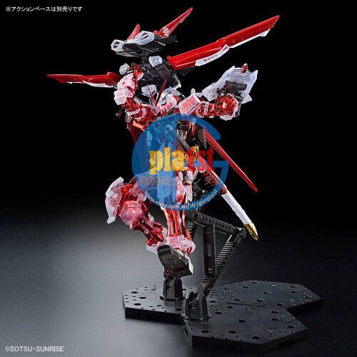 NEW BANDAI MG 1/100 Gundam Astray Red Frame Flight Unit (Plating Frame/Clear)