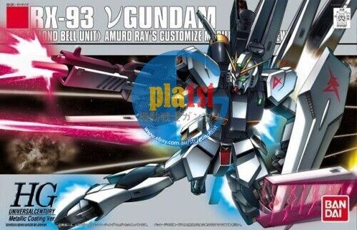 Brand New BANDAI HG 1/144 HGUC ΝU V GUNDAM METALLIC COATING VER.