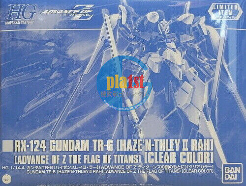 Brand New P-BANDAI HG 1/144 RX-124 Gundam TR-6 Haze'n thley Rah II (Clear Color)