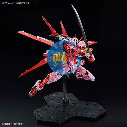 NEW BANDAI MG 1/100 Gundam Astray Red Frame Flight Unit (Plating Frame/Clear)