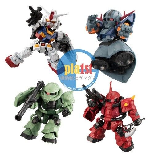 New BANDAI Gundam Mobility Joint Gundam Vol.1 (include 4 Gundams) mini figures