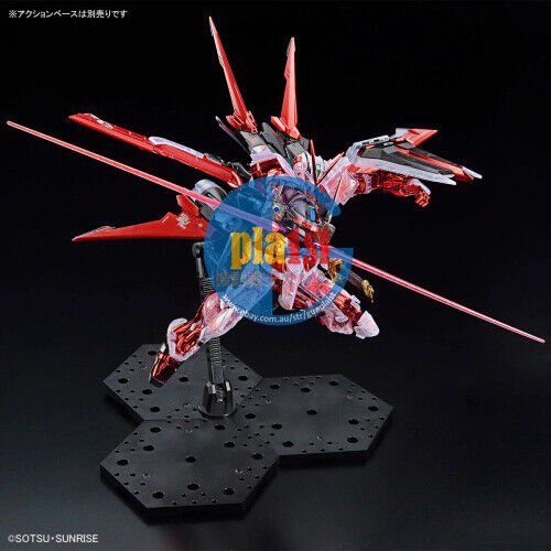 NEW BANDAI MG 1/100 Gundam Astray Red Frame Flight Unit (Plating Frame/Clear)